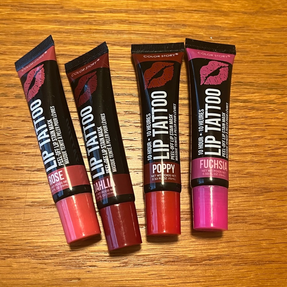 Color Story lip tattoo peel-off lip stain mask